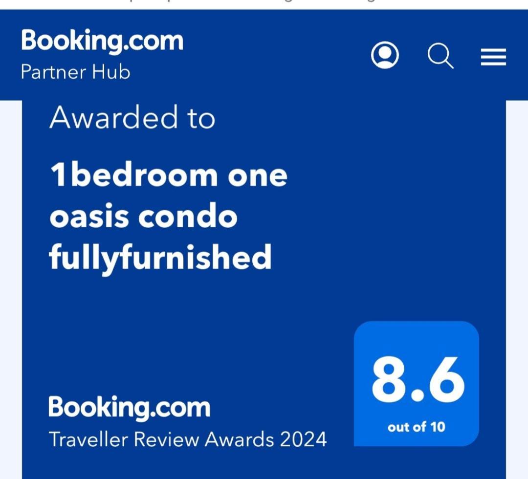 1Bedroom One Oasis Condo Fullyfurnished Davao City Екстериор снимка